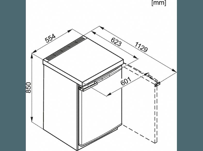 MIELE K 12010 S-2 Kühlschrank (125 kWh/Jahr, A , 850 mm hoch, Weiß)