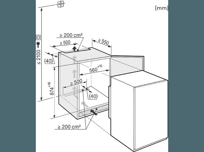 MIELE K 32142 IF Kühlschrank (148 kWh/Jahr, A  , 872 mm hoch, Weiß), MIELE, K, 32142, IF, Kühlschrank, 148, kWh/Jahr, A, , 872, mm, hoch, Weiß,