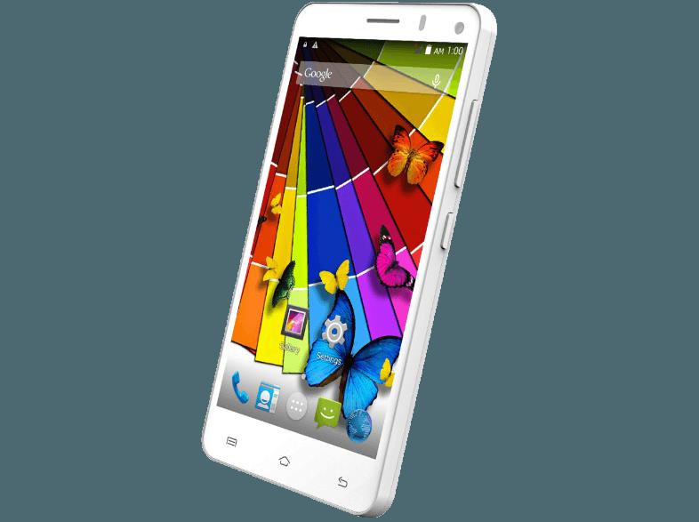 MOBISTEL Cynus F6 4 GB Weiß Dual SIM