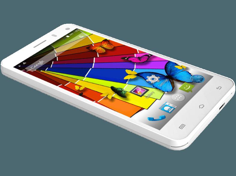 MOBISTEL Cynus F6 4 GB Weiß Dual SIM