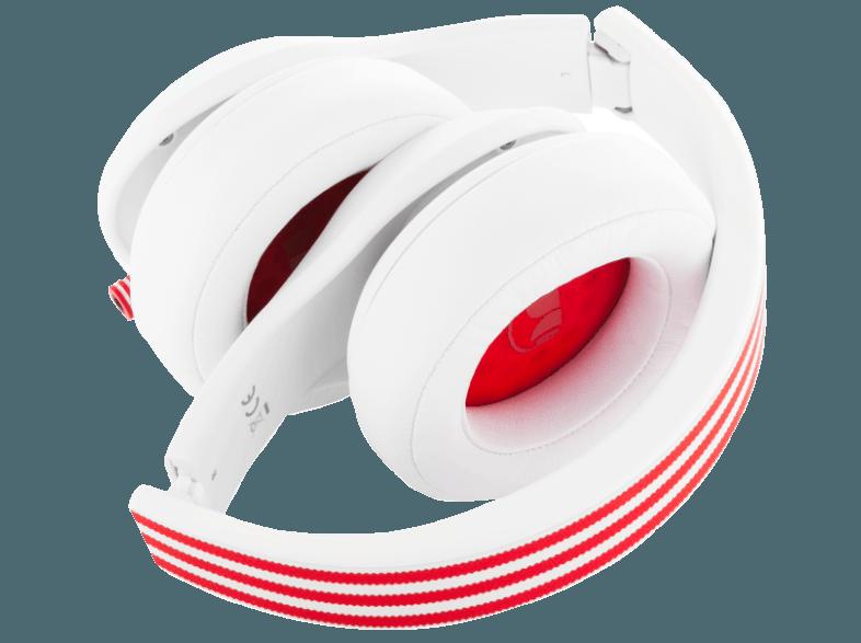 MONSTER Adidas Kopfhörer Weiß/Rot, MONSTER, Adidas, Kopfhörer, Weiß/Rot