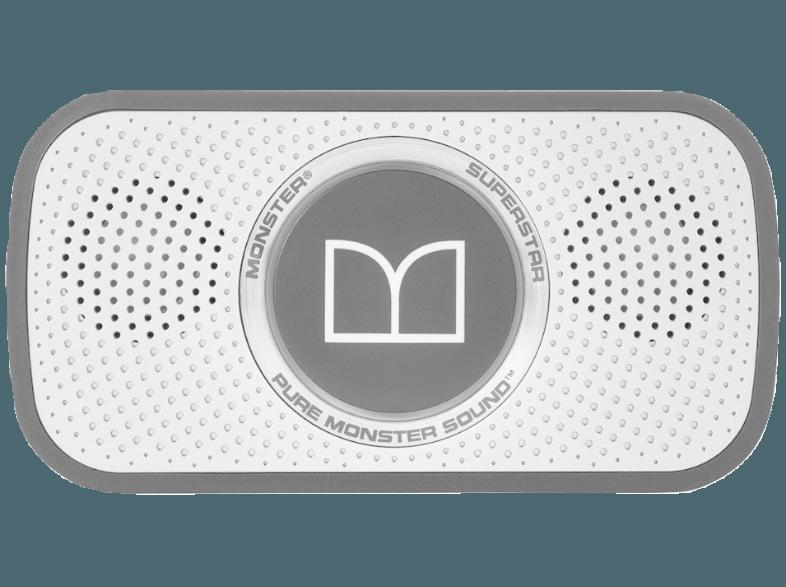 MONSTER Superstar Bluetooth Lautsprecher Schwarz/Grau, MONSTER, Superstar, Bluetooth, Lautsprecher, Schwarz/Grau