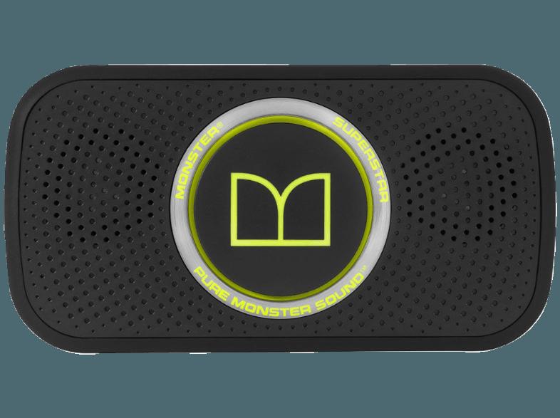 MONSTER Superstar Bluetooth Lautsprecher Schwarz/Grün
