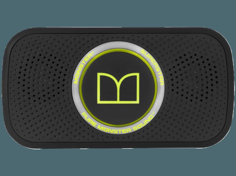 MONSTER Superstar Bluetooth Lautsprecher Schwarz/Grün