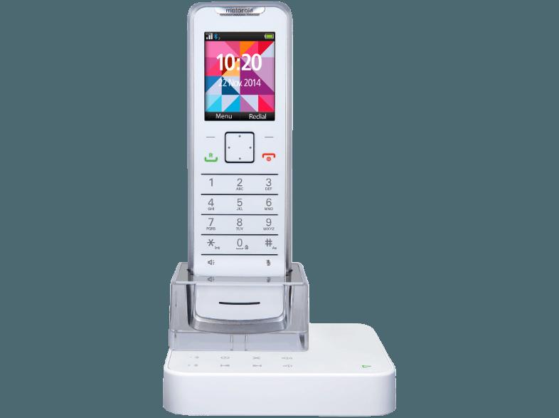 MOTOROLA IT.6.1TW Schnurloses DECT Telefon mit digitalem Anrufbeantworter