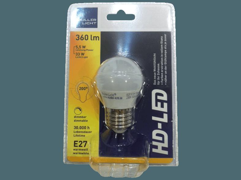 MÜLLER-LICHT 24611 HD-LED Leuchtmittel 5.5 Watt E27