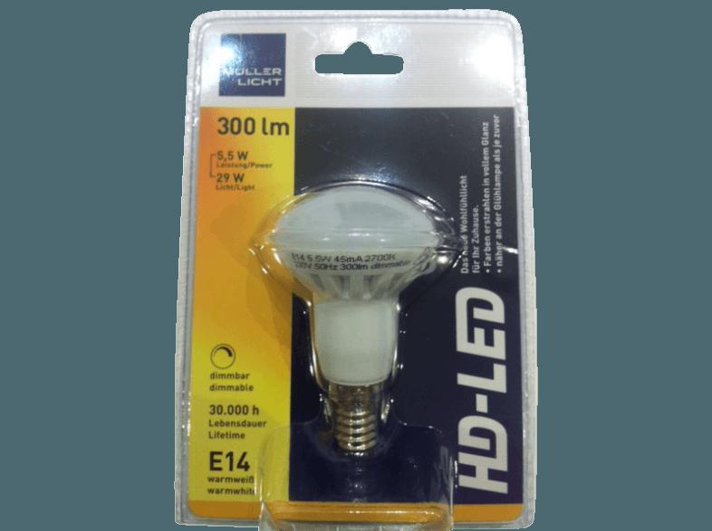 MÜLLER-LICHT 24613 HD-LED Leuchtmittel 5.5 Watt E14