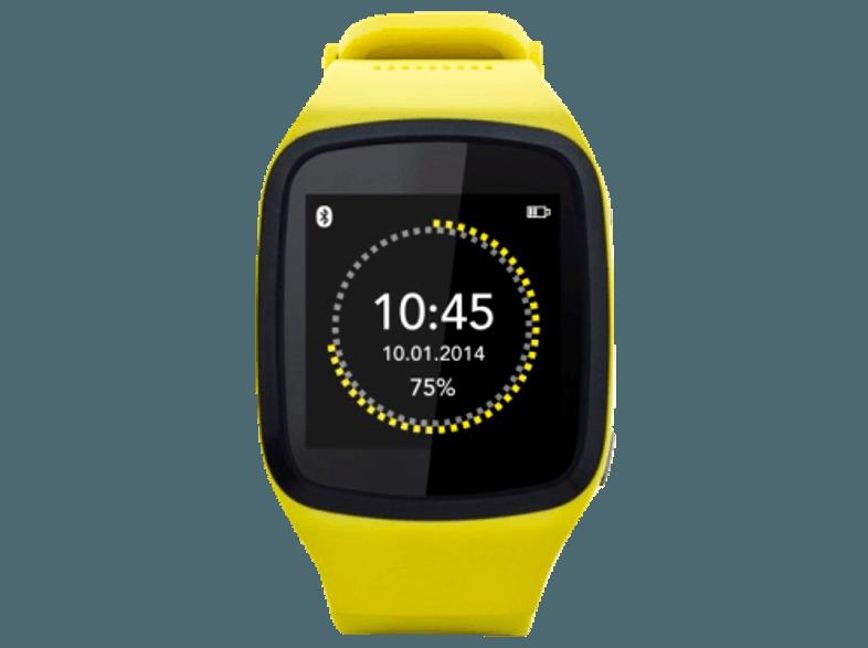 MYKRONOZ ZeSplash Gelb (Smartwatch), MYKRONOZ, ZeSplash, Gelb, Smartwatch,