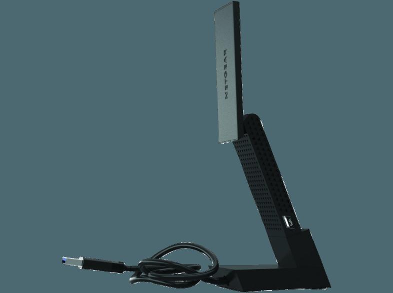 NETGEAR A6210-100PES AC1200-High-Gain-WLAN-USB-Adapter (USB 3.0, Dual-Band) Netzwerkadapter