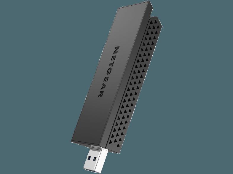 NETGEAR A6210-100PES AC1200-High-Gain-WLAN-USB-Adapter (USB 3.0, Dual-Band) Netzwerkadapter
