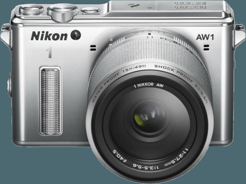 NIKON 1 AW1    Objektiv 11-27.5 mm f/3.5-5.6 (14.2 Megapixel, CMOS)