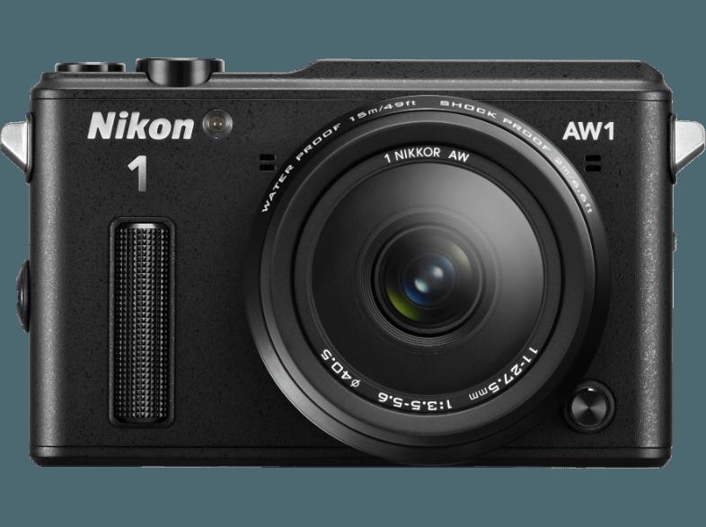 NIKON 1 AW1    Objektiv 11-27.5 mm f/3.5-5.6 (14.2 Megapixel, CMOS)