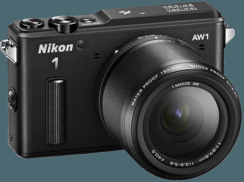 NIKON 1 AW1    Objektiv 11-27.5 mm f/3.5-5.6 (14.2 Megapixel, CMOS)