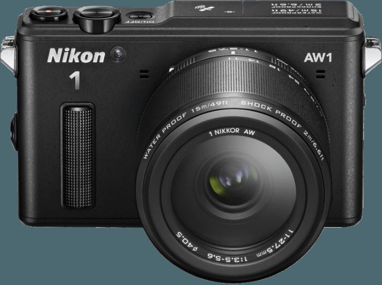 NIKON 1 AW1    Objektiv 11-27.5 mm f/3.5-5.6 (14.2 Megapixel, CMOS)