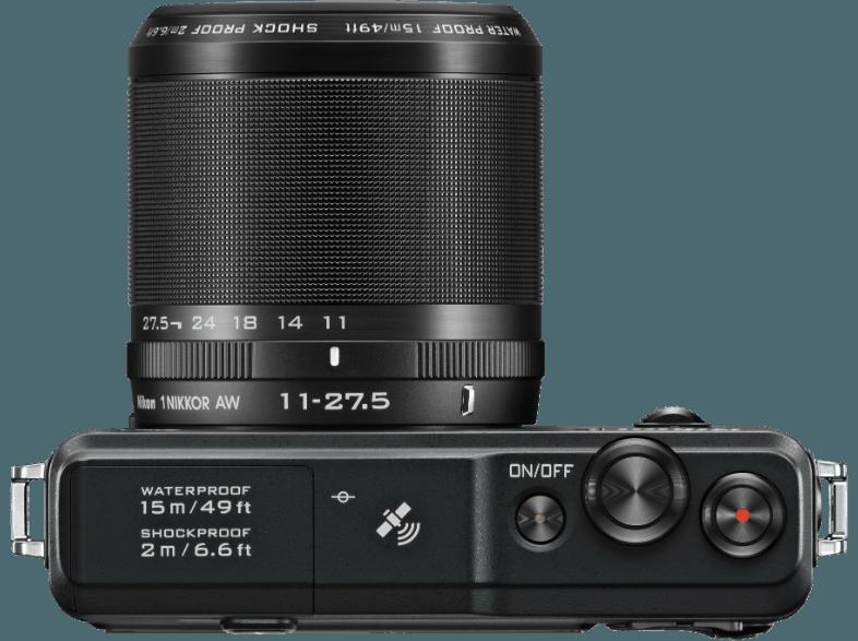NIKON 1 AW1    Objektiv 11-27.5 mm f/3.5-5.6 (14.2 Megapixel, CMOS)