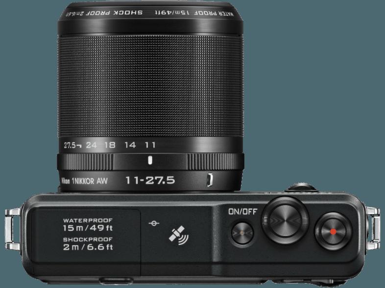 NIKON 1 AW1    Objektiv 11-27.5 mm f/3.5-5.6 (14.2 Megapixel, CMOS)