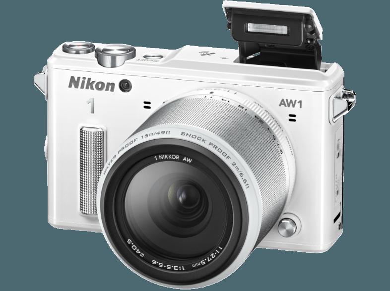 NIKON 1 AW1    Objektiv 11-27.5 mm f/3.5-5.6 (14.2 Megapixel, CMOS)