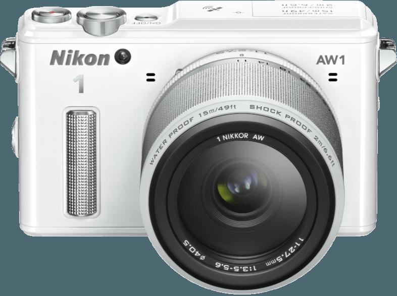 NIKON 1 AW1    Objektiv 11-27.5 mm f/3.5-5.6 (14.2 Megapixel, CMOS)