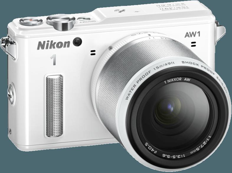 NIKON 1 AW1    Objektiv 11-27.5 mm f/3.5-5.6 (14.2 Megapixel, CMOS)