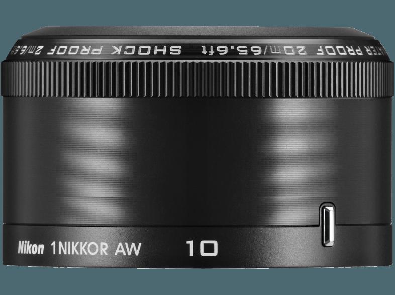 NIKON 1 Nikkor AW 10mm Weitwinkel für Nikon 1 (-10 mm, f/2.8)