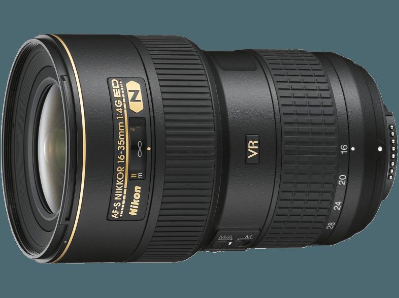 NIKON AF-S 16-35mm 1:4G ED VR Weitwinkel für Nikon F (16 mm- 35 mm, f/4), NIKON, AF-S, 16-35mm, 1:4G, ED, VR, Weitwinkel, Nikon, F, 16, mm-, 35, mm, f/4,