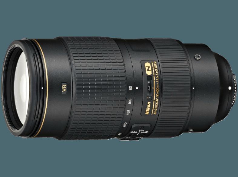 NIKON AF-S 80-400mm 1:4,5-5,6G ED VR Telezoom für Nikon AF (80 mm- 400 mm, f/4.5-5.6)