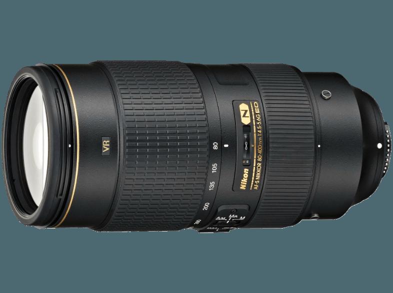 NIKON AF-S 80-400mm 1:4,5-5,6G ED VR Telezoom für Nikon AF (80 mm- 400 mm, f/4.5-5.6), NIKON, AF-S, 80-400mm, 1:4,5-5,6G, ED, VR, Telezoom, Nikon, AF, 80, mm-, 400, mm, f/4.5-5.6,