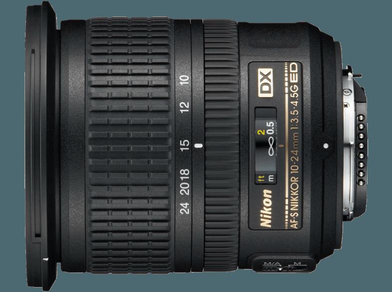 NIKON AF-S DX NIKKOR 10-24mm 1:3,5-4,5G ED Weitwinkel für Nikon AF (10 mm- 24 mm, f/3.5-4.5), NIKON, AF-S, DX, NIKKOR, 10-24mm, 1:3,5-4,5G, ED, Weitwinkel, Nikon, AF, 10, mm-, 24, mm, f/3.5-4.5,