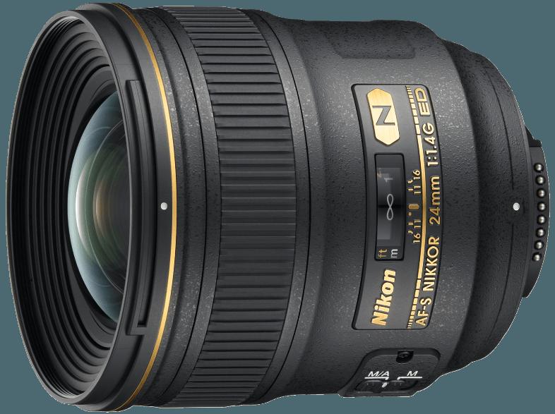 NIKON AF-S NIKKOR 24mm 1:1,4G ED Weitwinkel für Nikon AF ( 24 mm, f/1.4), NIKON, AF-S, NIKKOR, 24mm, 1:1,4G, ED, Weitwinkel, Nikon, AF, , 24, mm, f/1.4,