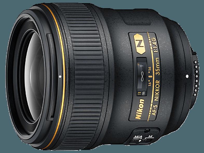 NIKON AF-S NIKKOR 35mm 1:1,4G Weitwinkel für Nikon F ( 35 mm, f/1.4), NIKON, AF-S, NIKKOR, 35mm, 1:1,4G, Weitwinkel, Nikon, F, , 35, mm, f/1.4,