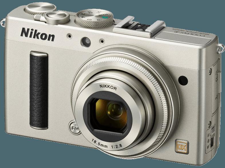 NIKON COOLPIX A  Titan/Silber (16.2 Megapixel,  7.62 cm TFT-LCD)