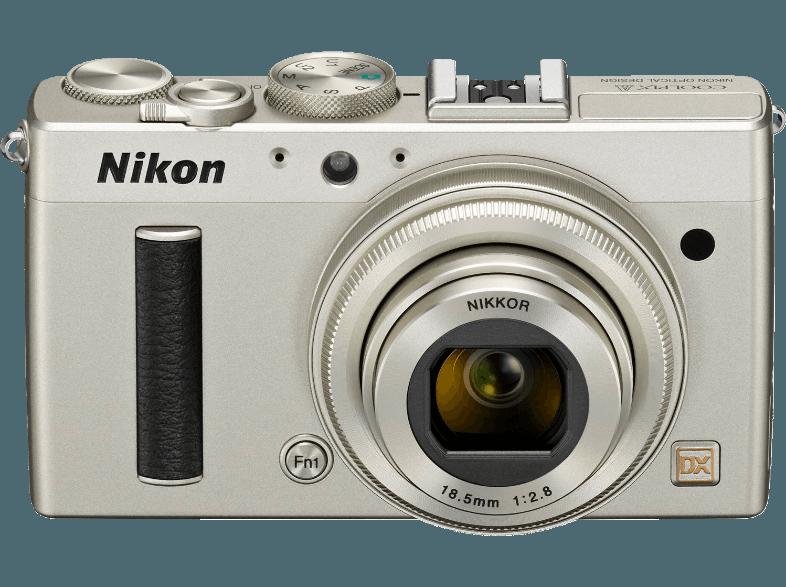 NIKON COOLPIX A  Titan/Silber (16.2 Megapixel,  7.62 cm TFT-LCD), NIKON, COOLPIX, A, Titan/Silber, 16.2, Megapixel, 7.62, cm, TFT-LCD,