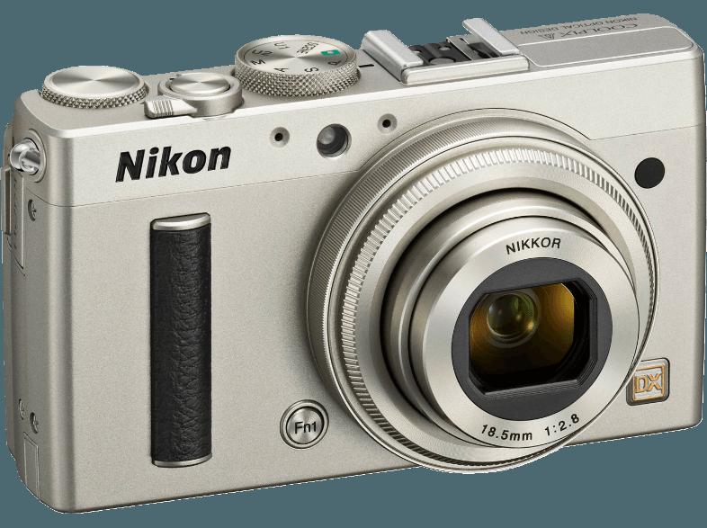 NIKON COOLPIX A  Titan/Silber (16.2 Megapixel,  7.62 cm TFT-LCD), NIKON, COOLPIX, A, Titan/Silber, 16.2, Megapixel, 7.62, cm, TFT-LCD,