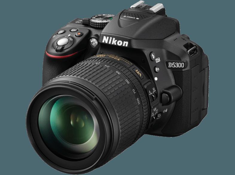 NIKON D 5300    Objektiv 18-105 mm f/22-38 (24.2 Megapixel, CMOS)