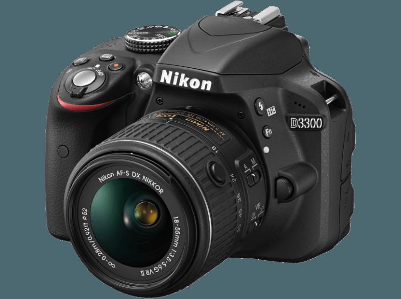 NIKON D3300    Objektiv 18-55 mm f/3.5-5.6 (24.2 Megapixel, CMOS)