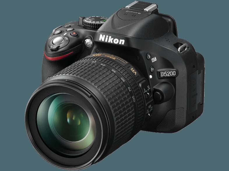 NIKON D5200    Objektiv 18-105 mm f/3.5-5.6 (24.1 Megapixel, CMOS)