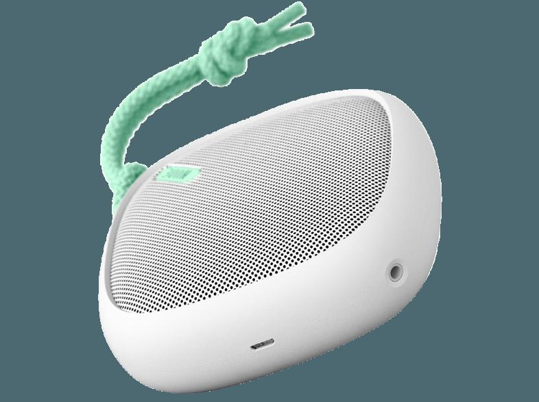 NUDEAUDIO Move M Tragbarer Bluetooth-Lautsprecher Grau/Mintgrün, NUDEAUDIO, Move, M, Tragbarer, Bluetooth-Lautsprecher, Grau/Mintgrün