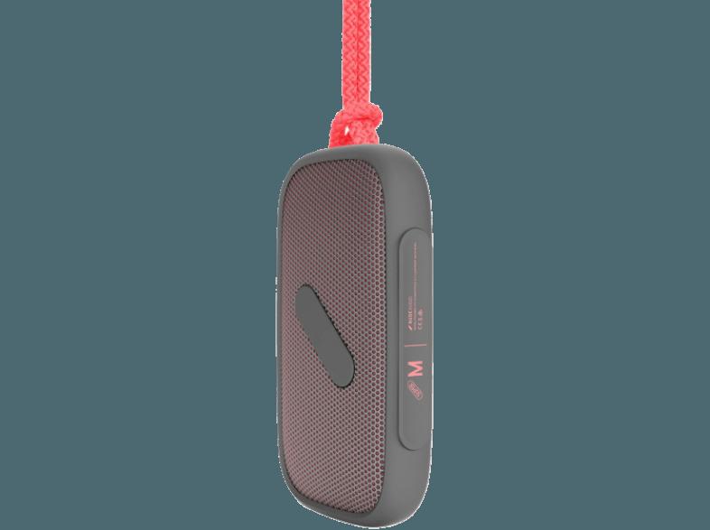 NUDEAUDIO Move Super M Bluetooth Lautsprecher Anthrazit/Koralle