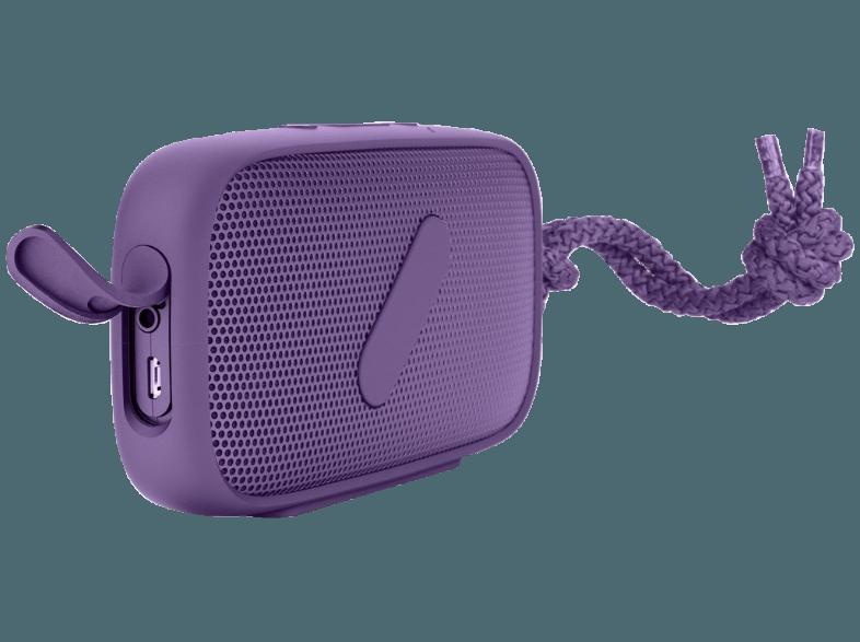 NUDEAUDIO Move Super M Tragbarer Bluetooth-Lautsprecher Plum