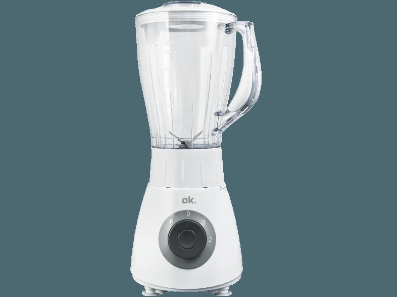 OK. OMX 103 Standmixer Weiß/Grau (400 Watt, 1.5 Liter/Jahr)