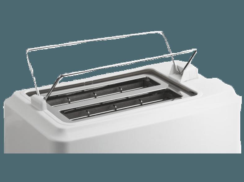 OK. OTO 103 Toaster Weiß (750 Watt, Schlitze: 2)