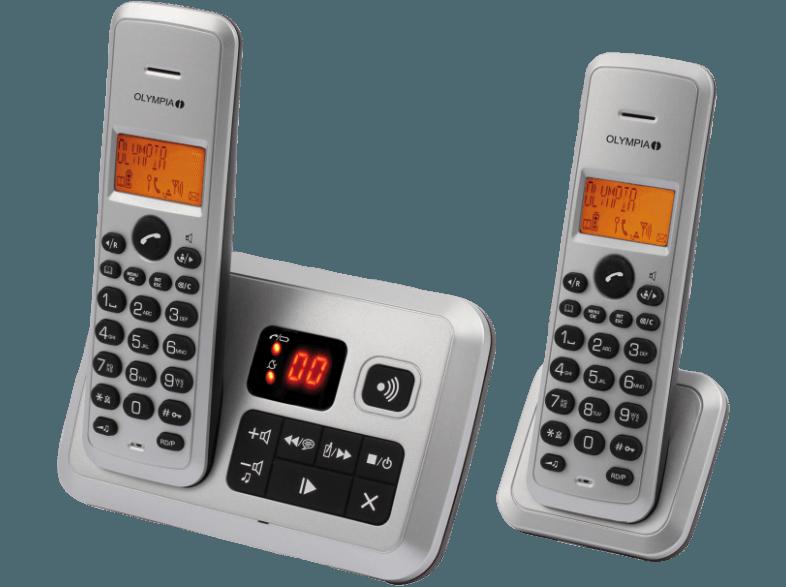 OLYMPIA CERTO ANSWER TWIN Schnurlostelefon mit Anrufbeantworter