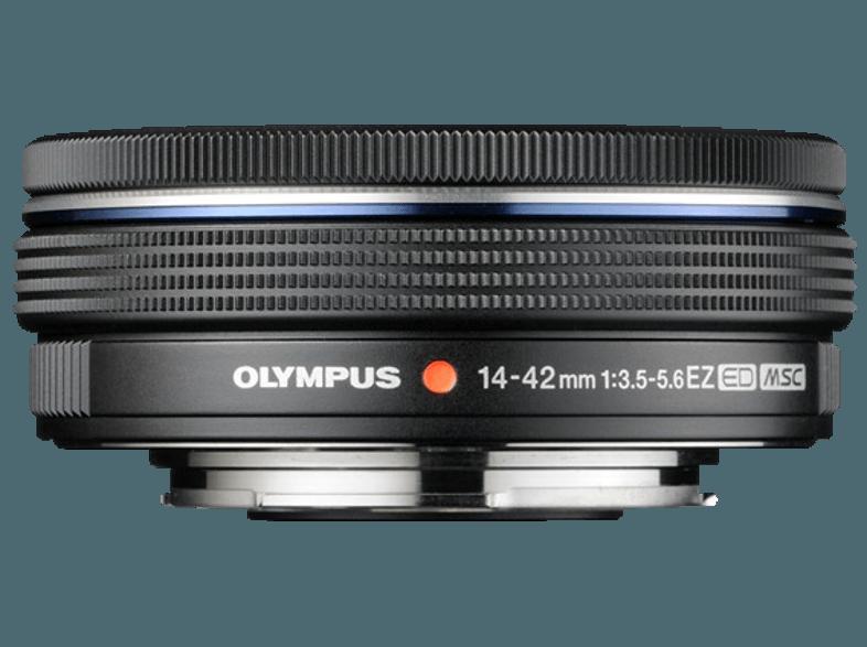 OLYMPUS M.ZUIKO Digital ED 14-42mm F3,5-5,6 Pancake für Olympus (14 mm-42 mm, f/3.5 (Weitwinkel), f/5.6 (Tele))
