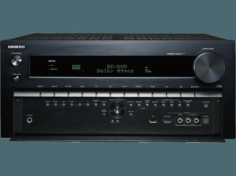 ONKYO TX-NR3030 B AV-Receiver (13 Kanäle, 185 Watt pro Kanal, Schwarz)