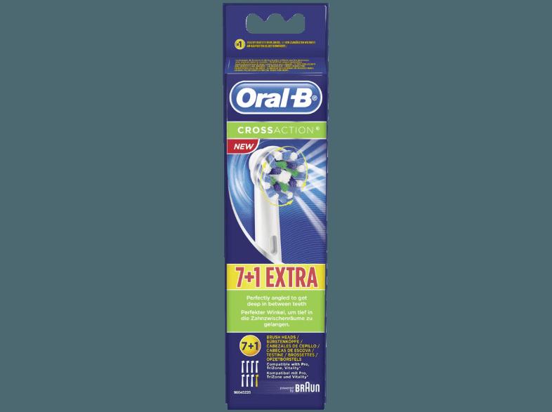 ORAL-B CROSSACTION 7 1 Oral B Aufsteckbürsten, ORAL-B, CROSSACTION, 7, 1, Oral, B, Aufsteckbürsten