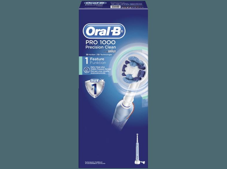 ORAL-B Pro 1000 Precision Clean Elektrische Zahnbürste Mehrfarbig, ORAL-B, Pro, 1000, Precision, Clean, Elektrische, Zahnbürste, Mehrfarbig