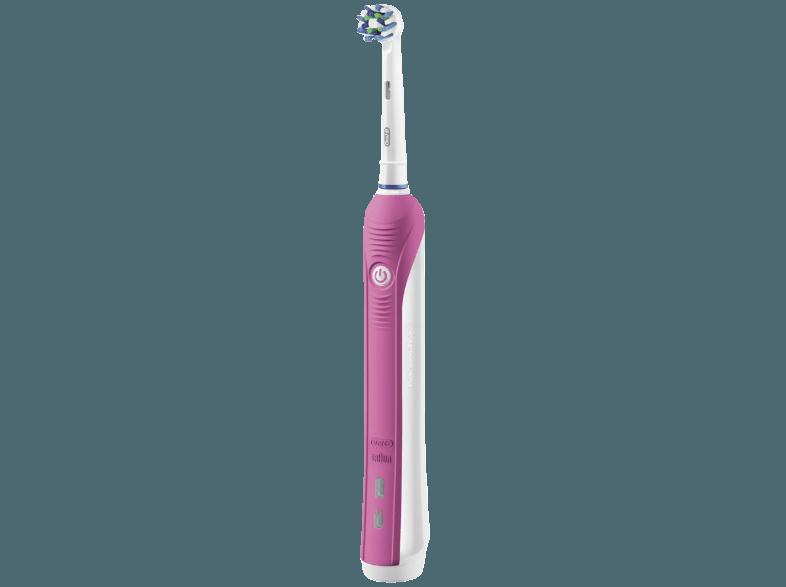 ORAL-B Pro 750 Pink mit gratis Reiseetui -  Limitierte Edition Elektrische Zahnbürste Pink