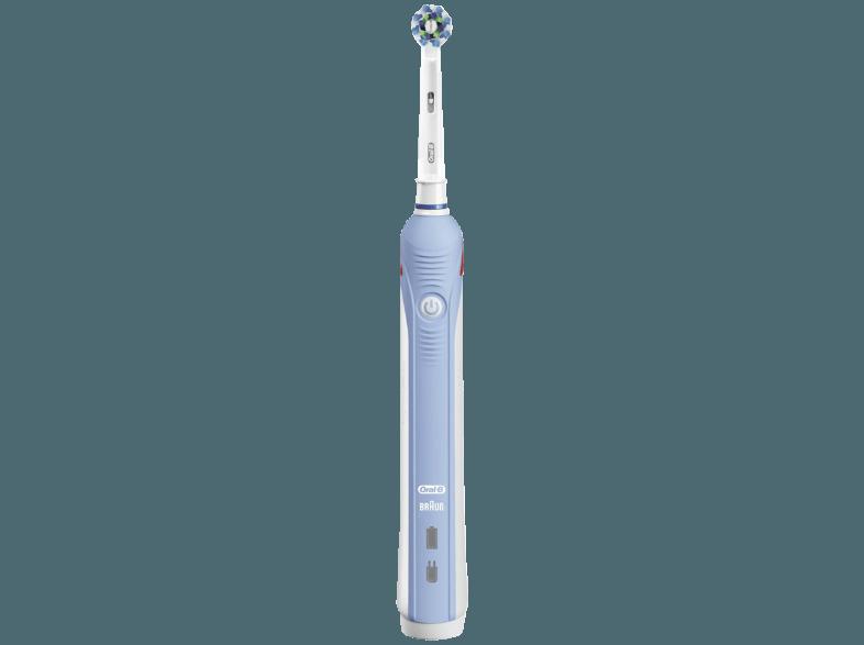 ORAL-B PROFESSIONAL 2000 Elektrische Zahnbürste Hellblau/Weiß, ORAL-B, PROFESSIONAL, 2000, Elektrische, Zahnbürste, Hellblau/Weiß