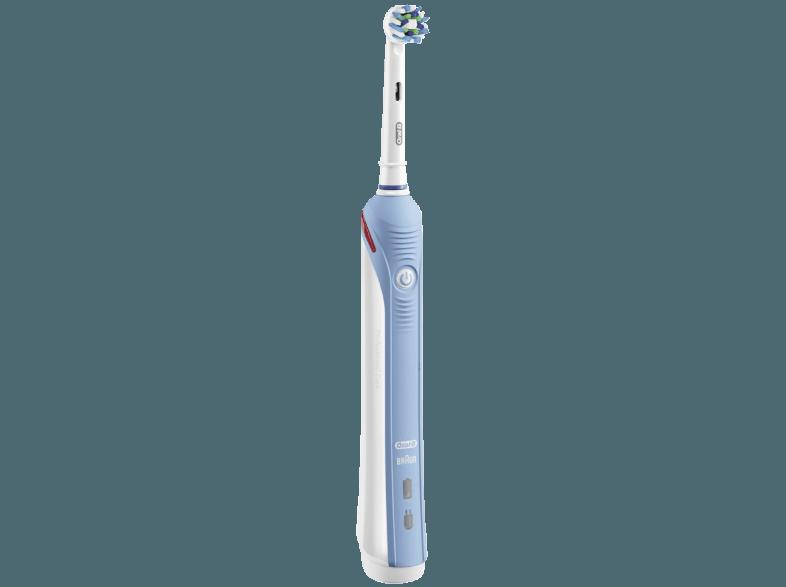 ORAL-B PROFESSIONAL 2000 Elektrische Zahnbürste Hellblau/Weiß