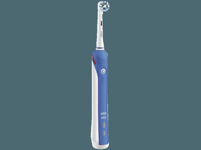 ORAL-B PROFESSIONAL 3000 Elektrische Zahnbürste Weiß/Dunkelblau